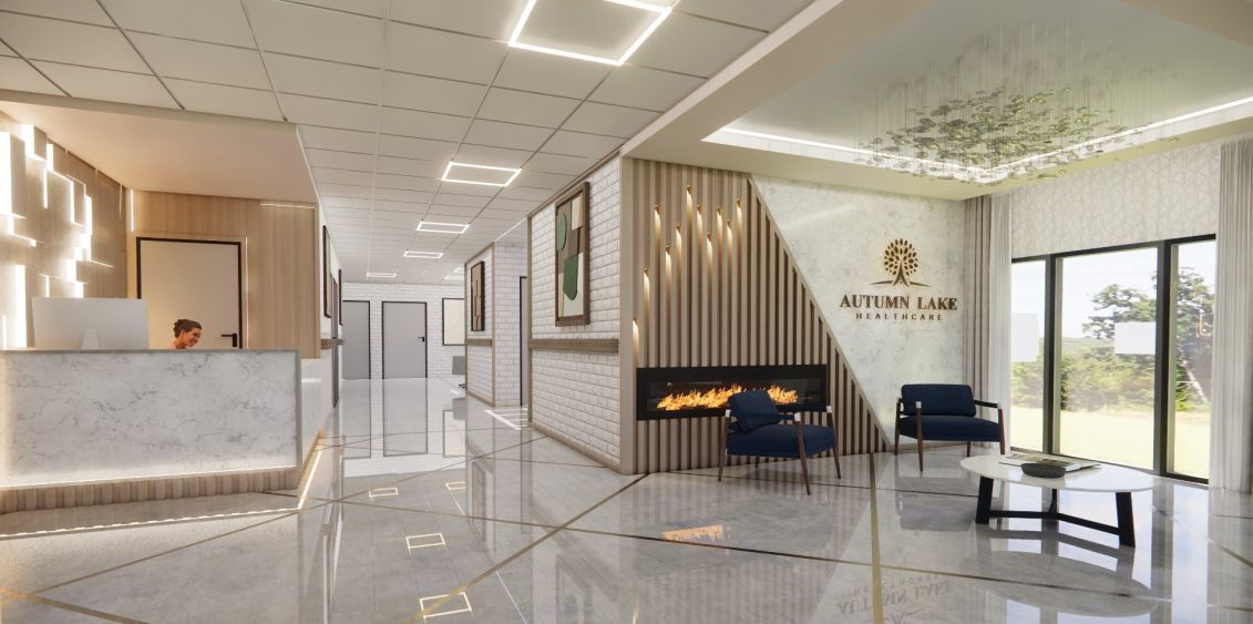 Healthcare facility lobby